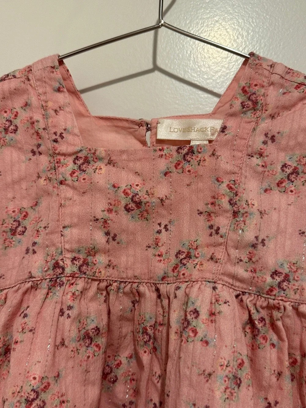 LoveShackFancy Baby Girl Top and Bloomer Set